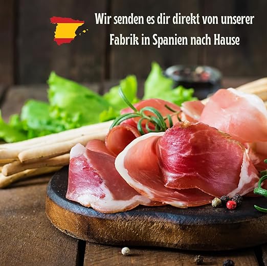 1kg Serrano Schinken am Stück | Spanischer Schinken | Jamon Serrano